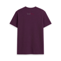 Purple Printed T-shirt Back