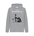Light Heather SmashHarry Men's Organic Pullover Hoodie \u2014 Microphone