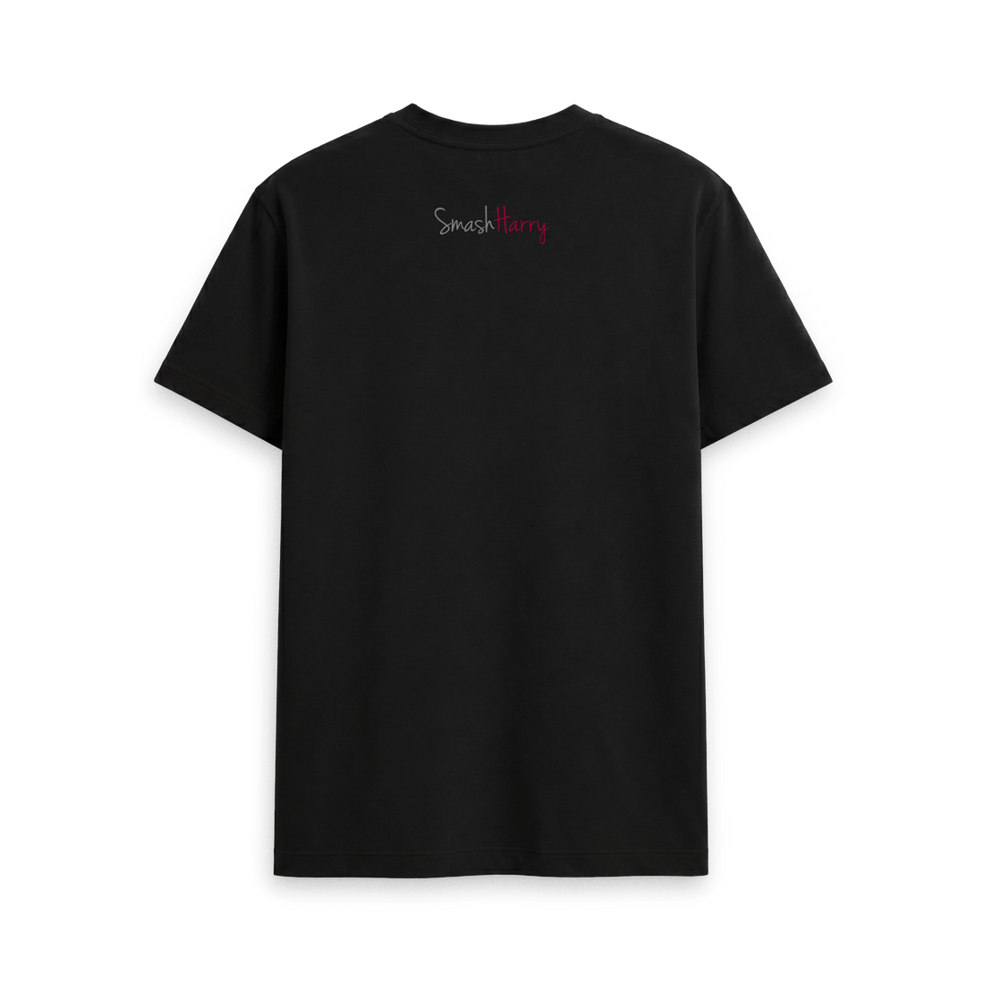 Black Printed T-shirt Front