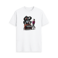 White Printed T-shirt Front