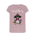Mauve Printed T-shirt Front
