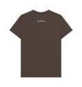 Chocolate Printed T-shirt Back