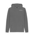 Slate Grey Printed Hoody Front