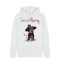 White SmashHarry Men's Organic Pullover Hoodie | Brass