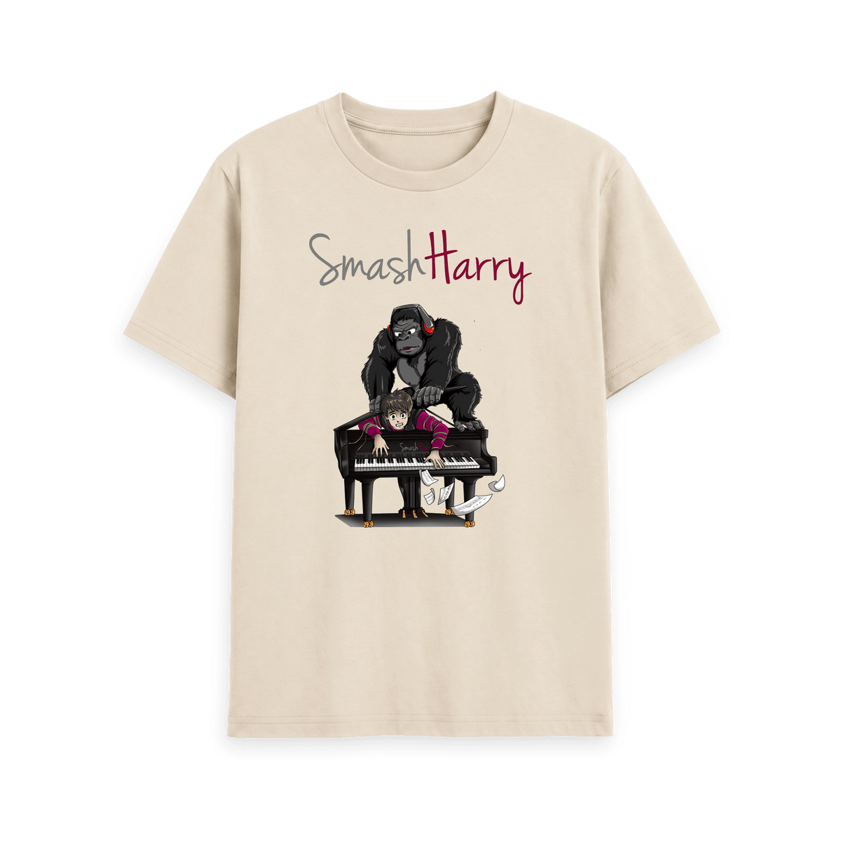 Oat Printed T-shirt Front