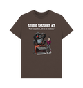 Chocolate Printed T-shirt Front