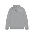 Athletic Grey Printed Sweater Front