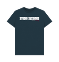 Denim Blue Printed T-shirt Front