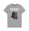 Athletic Grey Printed T-shirt Front
