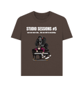 Chocolate Printed T-shirt Front