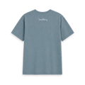 Stone Blue Printed T-shirt Back