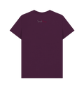 Purple Printed T-shirt Back