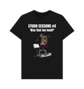 Black Printed T-shirt Front