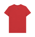 Red Printed T-shirt Back