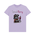 Lilac Printed T-shirt Front