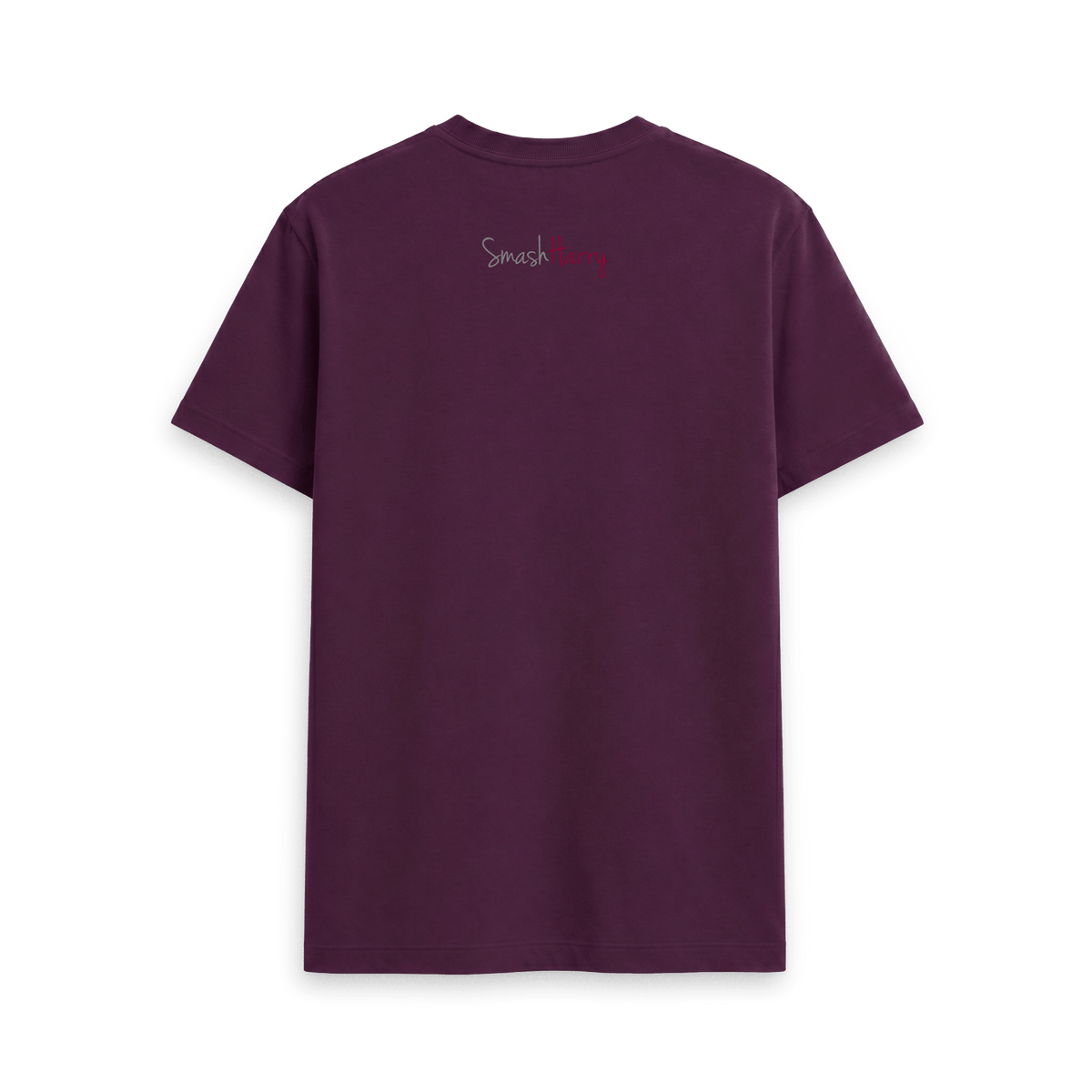 Purple Printed T-shirt Back