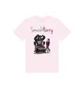 Pink Printed Kids T-Shirt Front