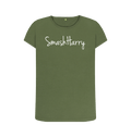 Khaki Printed T-shirt Front