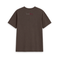 Chocolate Printed T-shirt Back