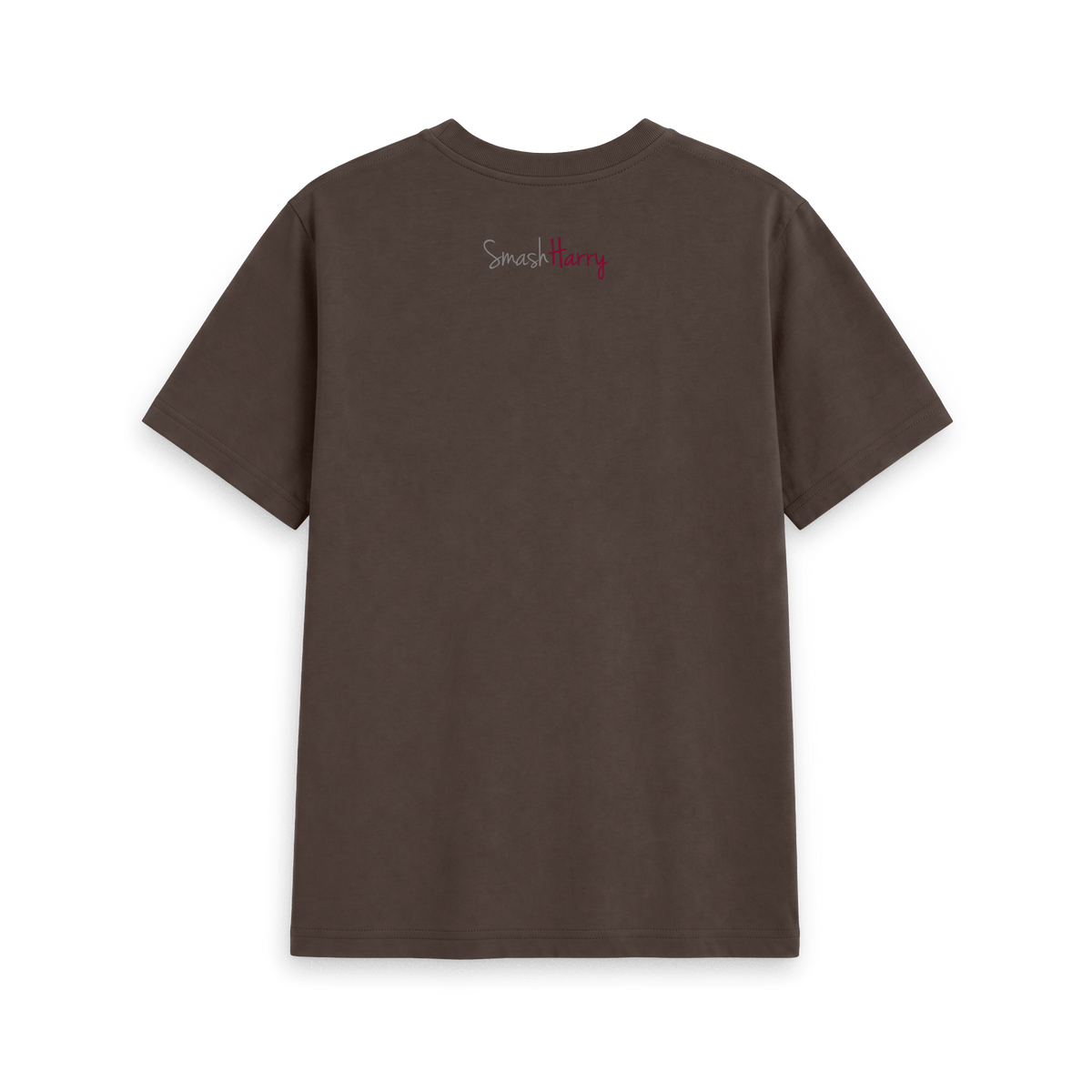 Chocolate Printed T-shirt Back