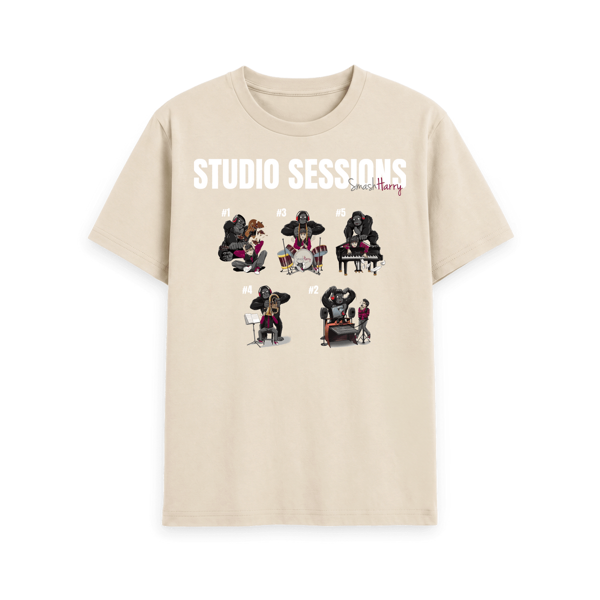 Oat Printed T-shirt Front