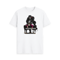 White Printed T-shirt Front