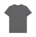 Slate Grey Printed T-shirt Back