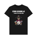 Black Printed T-shirt Front