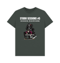 Dark Grey Printed T-shirt Front
