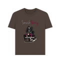 Chocolate Printed T-shirt Front