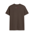 Chocolate Printed T-shirt Back