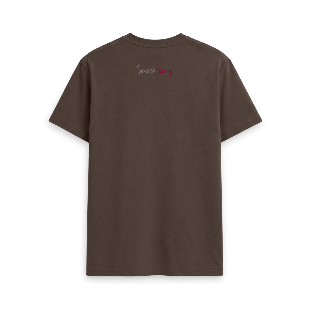 Chocolate Printed T-shirt Back