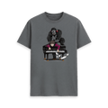 Slate Grey Printed T-shirt Front