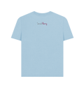 Milky Blue Printed T-shirt Back
