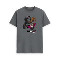 Slate Grey Printed T-shirt Front