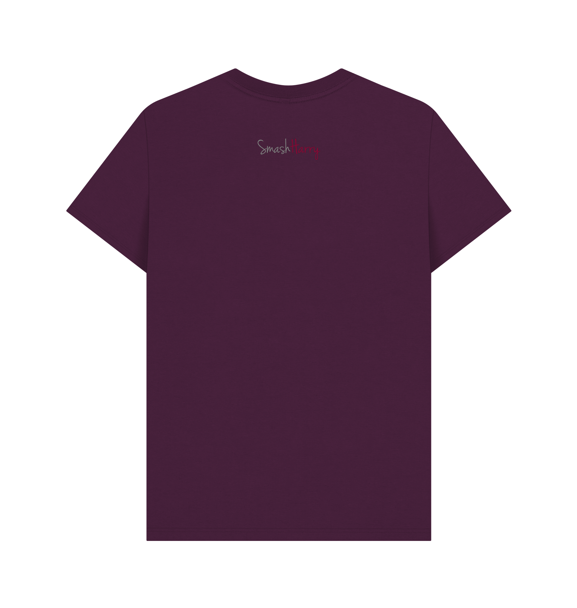 Purple Printed T-shirt Back