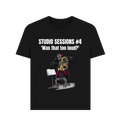 Black Printed T-shirt Front