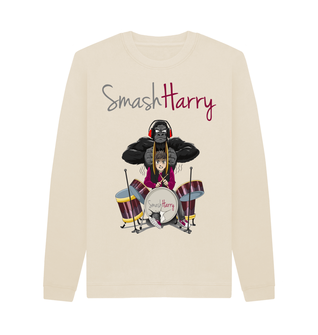 Oat Printed Sweater Front