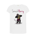 White Printed T-shirt Front