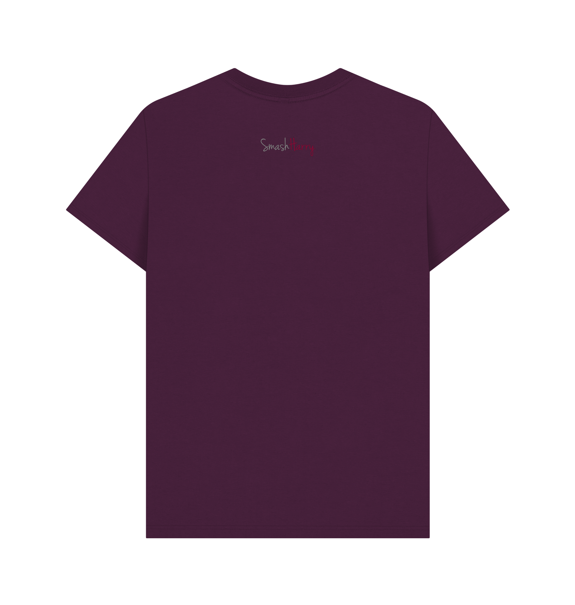 Purple Printed T-shirt Back