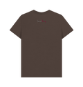 Chocolate Printed T-shirt Back