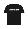 Black Printed T-shirt Front