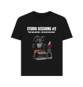 Black Printed T-shirt Front