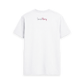 White Printed T-shirt Back