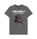 Slate Grey Printed T-shirt Front