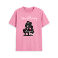 Rose Pink Printed T-shirt Front