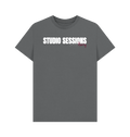 Slate Grey Printed T-shirt Front