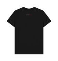 Black Printed T-shirt Back