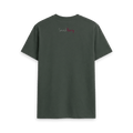 Dark Grey Printed T-shirt Back