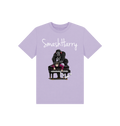 Soft Lilac Printed Kids T-Shirt Front